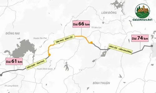 Cao tốc Dầu Giây – Liên Khương cho đến du lịch Đà Lạt 1 Tổng quan về dự án cao tốc Dầu Giây – Liên Khương