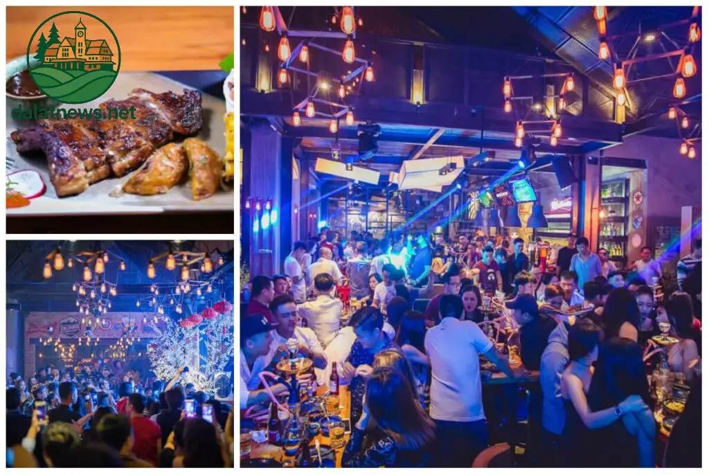 Đà Lạt về đêm - Gợi ý các quán ăn, bar, pub độc đáo 3 Các địa điểm ăn uống và vui chơi về đêm nổi bật tại Đà Lạt
