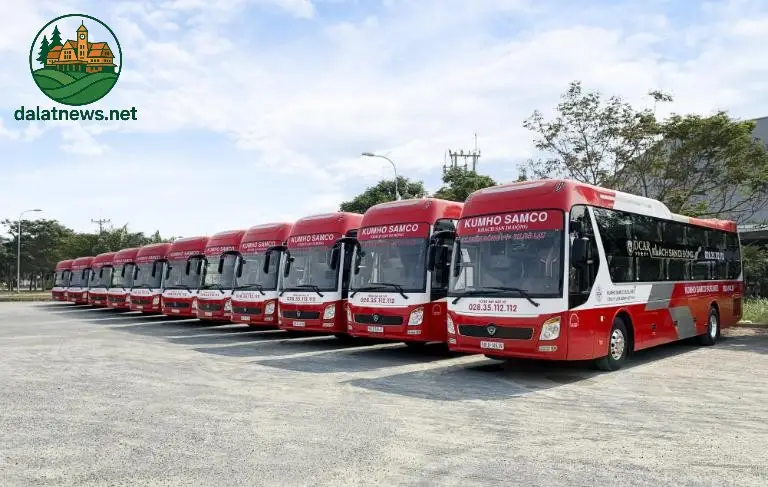 Review Các nhà xe Biên Hòa Đồng Nai đi Đà Lạt chất lượng tốt nhất 9 Kumho Samco – Chuyên Cơ Sang Trọng