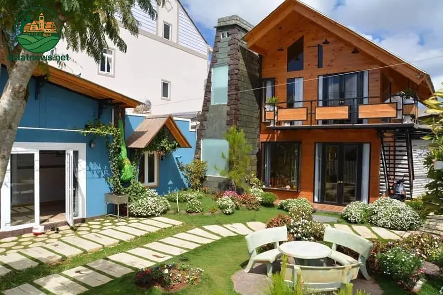 TOP 17 Villa Đà Lạt biệt thự nguyên căn Giá Rẻ Gần Trung Tâm có hồ bơi 5 Arum House – Villa Đà Lạt view đỉnh, 4 phòng ngủ, gần trung tâm