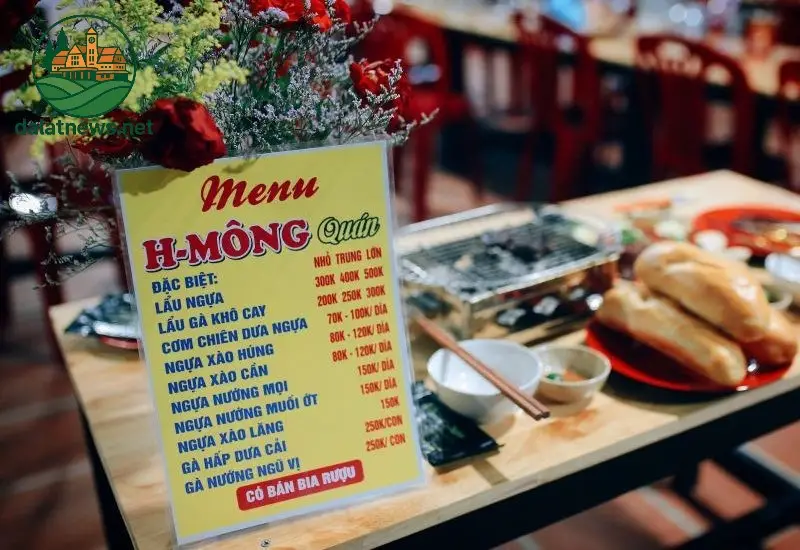 ”Thánh Review” Gợi ý 20# Quán nhậu Đà Lạt Chill ngon nổi tiếng nhất 14 Quán nhậu thịt ngựa – H’Mông Quán