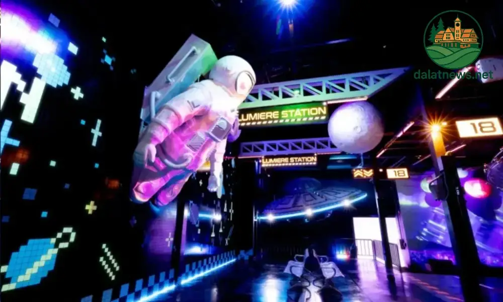 Khám Phá Các Khu Vực Đặc Sắc Tại Vườn Ánh Sáng Lumiere