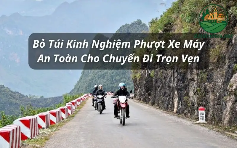 Kỹ năng lái xe máy an toàn trên đèo Prenn