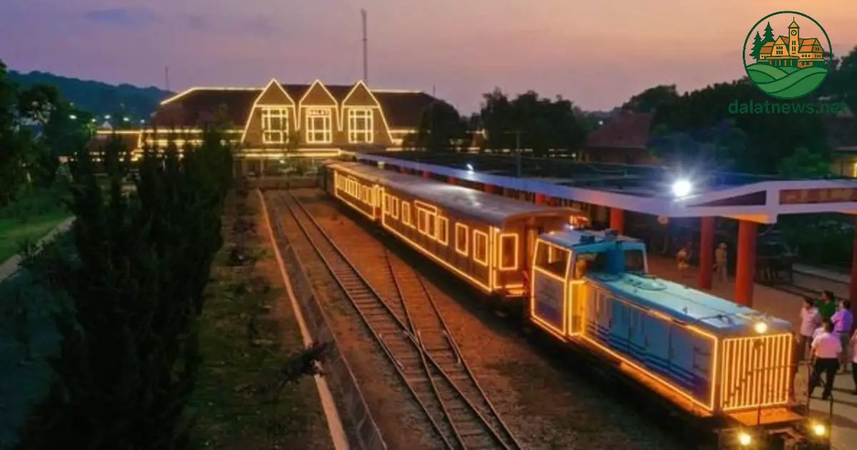 Lịch sử và kiến trúc độc đáo của tuyến tàu Đà Lạt - Trại Mát Lịch sử và kiến trúc độc đáo của tuyến tàu Đà Lạt - Trại Mát